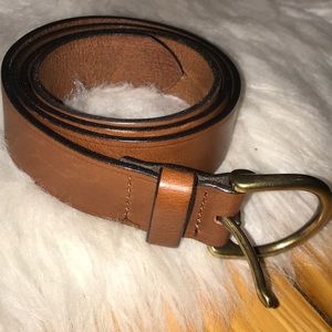 Madewell Perfect Leather Belt Size S